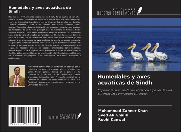 Humedales Y Aves AcuáTicas De Sindh Muhammad Zaheer Khan (U. A.) Taschenbuch-image