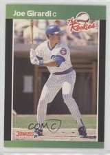 1989 Donruss The Rookies Box Set Joe Girardi #23 0lj0