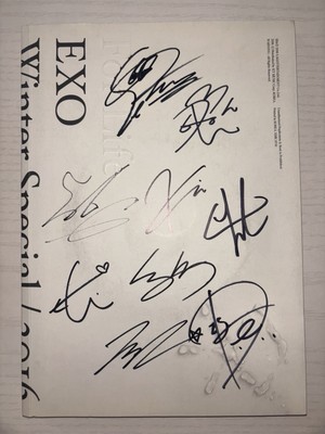 EXO [FOR LIFE] Autographed Signed Promo Album | eBay