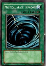 Yu-Gi-Oh Mystical Space Typhoon SD1 SD1-EN011 HP