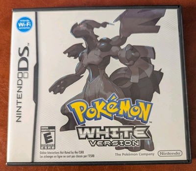 Pokemon White Version 1 Nintendo DS Complete Game Case Authentic Cartridge CIB