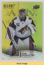 2021-22 Upper Deck Allure Rainbow Yellow Green Ivan Prosvetov #R-31 READ 12g7