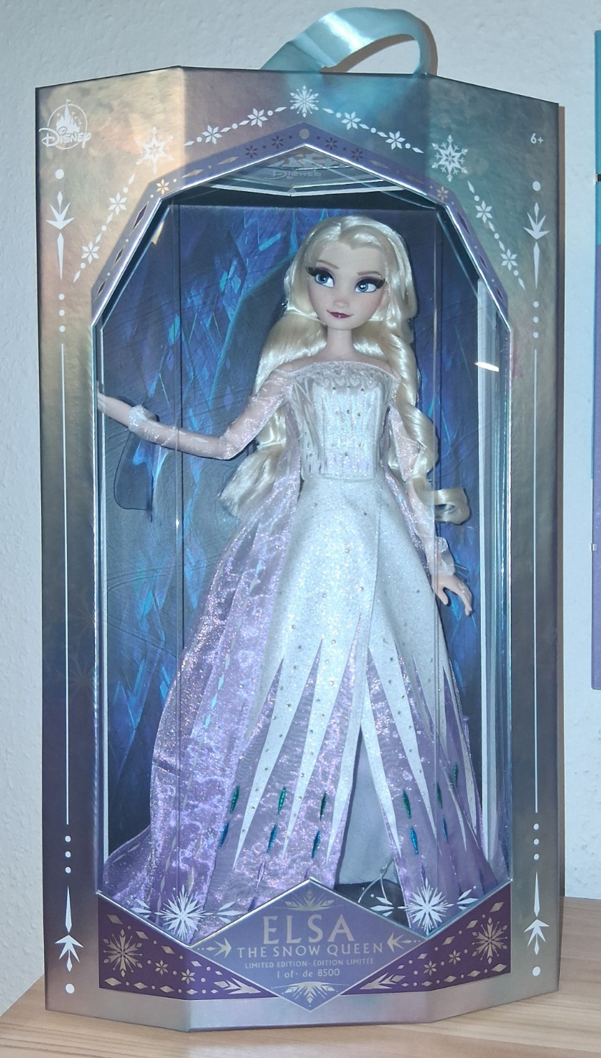 Muñeca Disney Edición Limitada Frozen 2 Snowqueen ELSA Muñeca Embalaje original