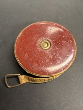 Vintage Lufkin 50 Ft Tape Measure, cloth tape, USA