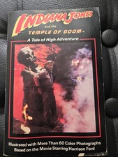 1984 Random House Indiana Jones and the Temple of Doom Book