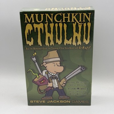 Munchkin: Cthulhu Steve Jackson Games Card Game John Kovalic NEW Sealed