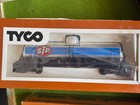 Tyco HO Scale STP Silver Single Dome Tank Car #367B W/ Box — photo 1
