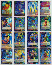 Dragon Ball Super Card Game - Lot of 16 Cards - 2 Holo