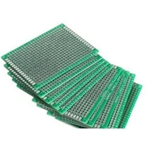 10PCS Double Side Prototype PCB Tinned Universal Breadboard 5x7 cm 50mmx70mm FR4