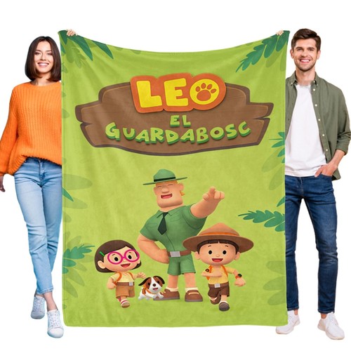 Leo the Wildlife Ranger Blanket Soft Bed Sofa Throw Lightweight Birthday Gift - Picture 8 of 11