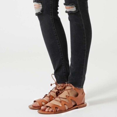 topshop lace up sandals