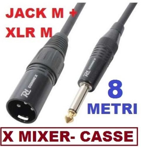 3Pin 1pc Spina Maschio XLR A 1/4" 6.35mm Adattatore Audio Microfono - Foto 7