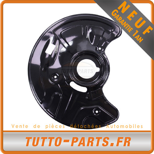 Déflecteur de frein avant gauche de qualité origine pour Mercedes R230 W211