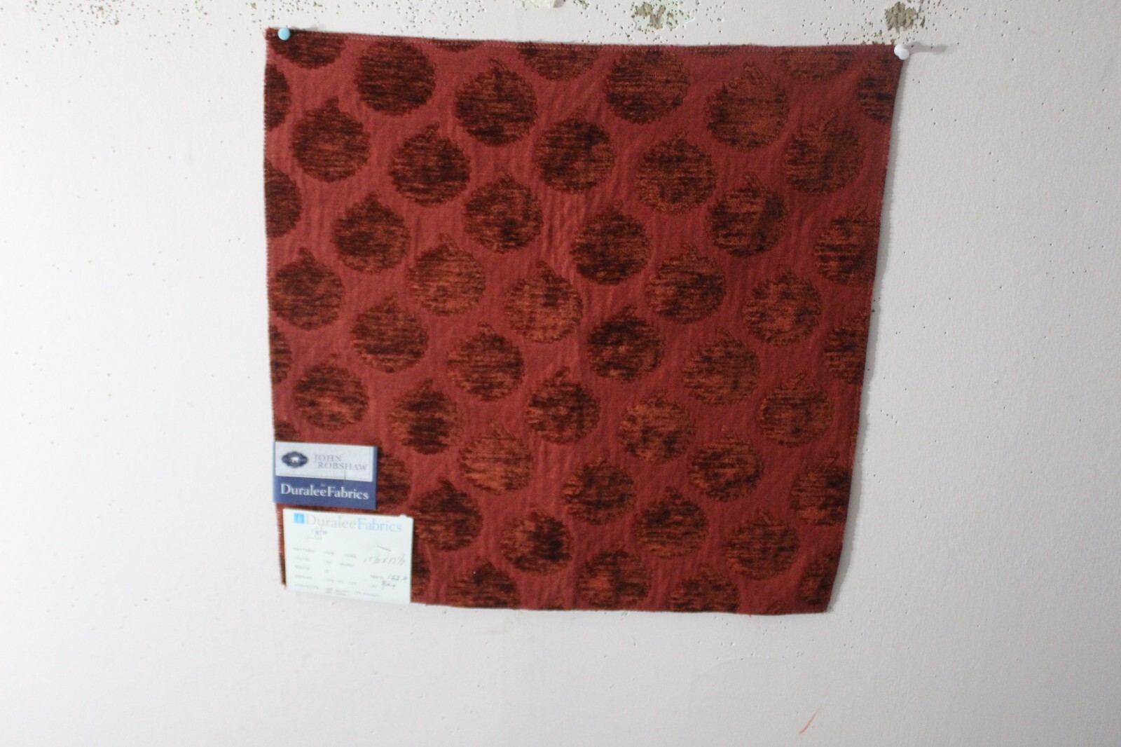 Duralee, John Robshaw, Jama, Velvet Novelty, 17.50" W X 17.50", Various