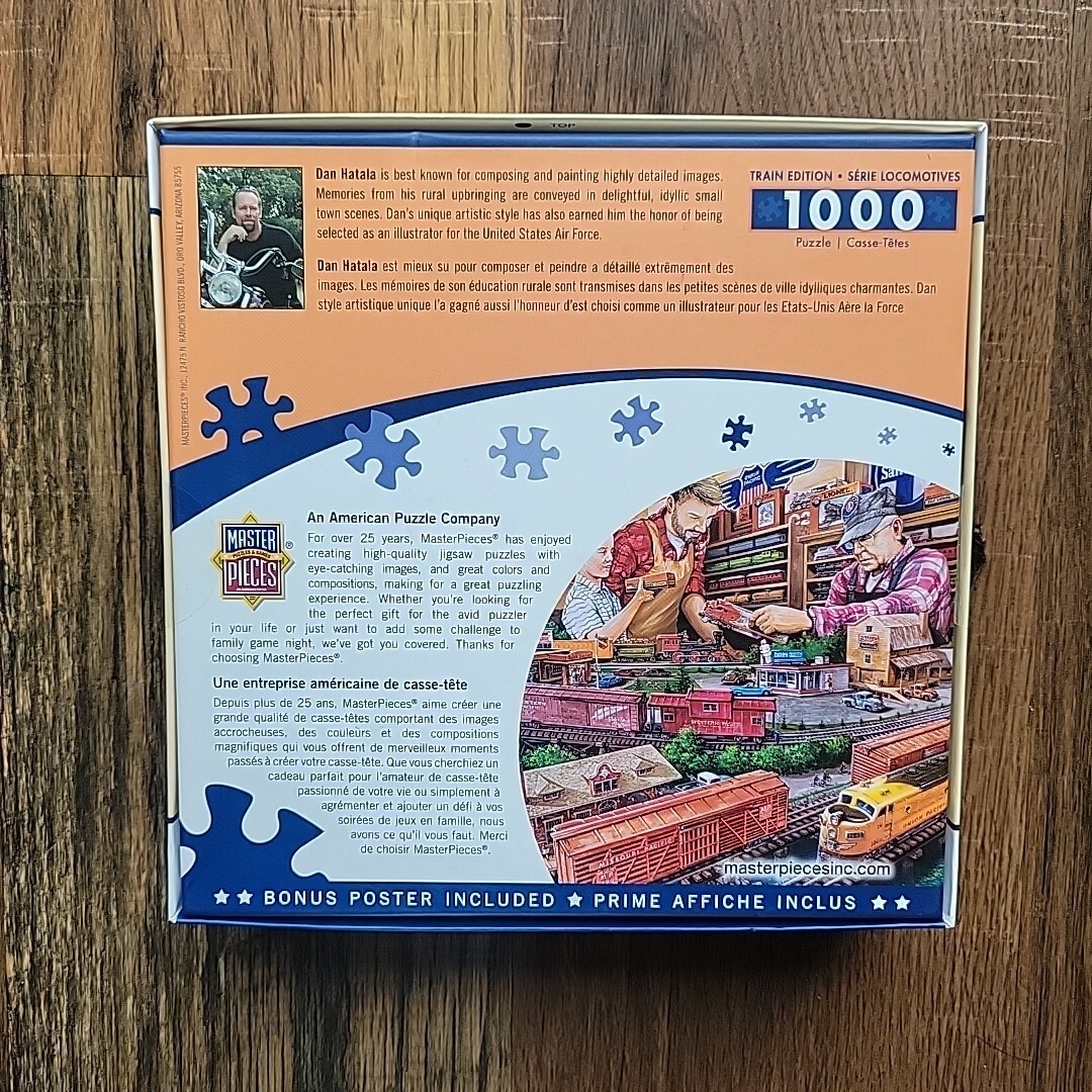 Masterpieces LIONEL TRAINS Jigsaw Puzzle Shopping Spree by Dan Hatala