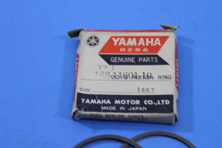Новые из старых запасов поршневые кольца Yamaha O/S 0,25 1967 YR1 1968 YR2 1969 R3 НОМЕР ДЕТАЛИ 168-11601-10 - Изображение 3 из 4