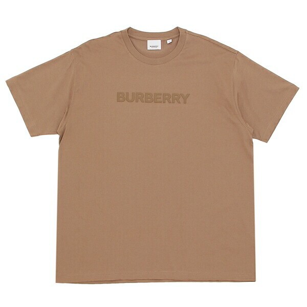 Tシャツ・カットソー Burberry T-shirts Beige Burberry T-shirt Short sleeve Beige Men's HARRISTON CAMEL