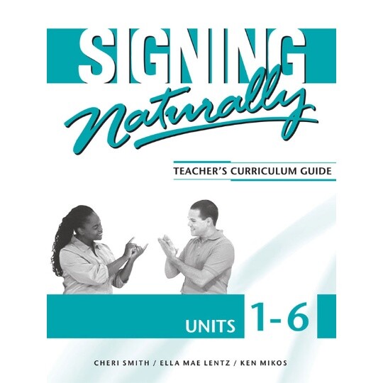 JBA OFFICIAL DVD & TEXT Signing Naturally Unit 1-6 Teacher