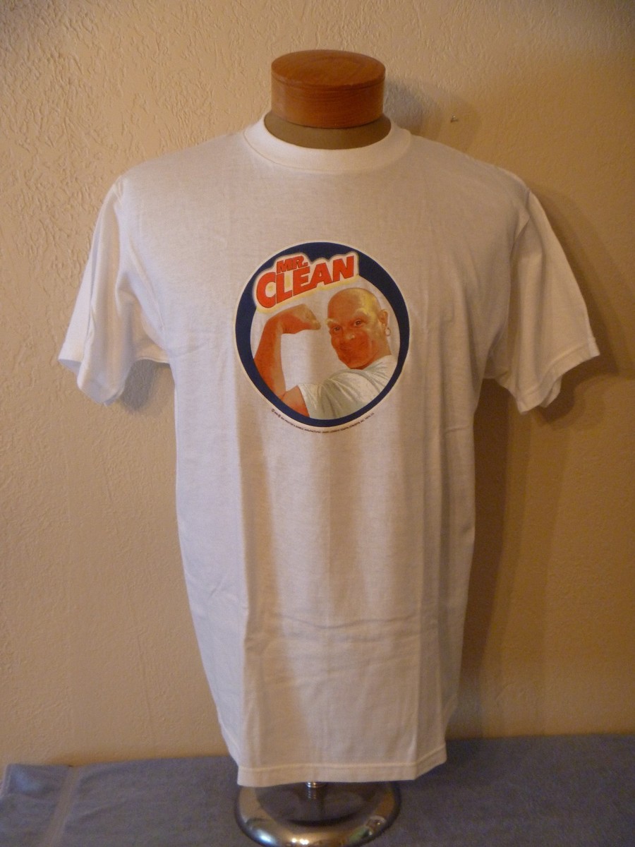 MR.CLEAN Tシャツ ヴィンテージ VINTAGE 2001 PROCTER & GAMBLE MR. CLEAN SIZE LARGE T-SHIRT - NEW