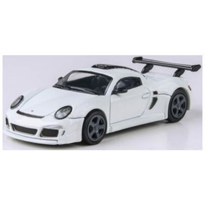 Paragon 1:64 Scale RUF CTR3 Clubsport Grand Prix White 2012 (RHD)