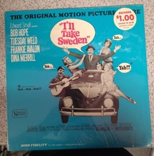I'll Take Sweden Soundtrack LP SEALED UAL 4121 Bob Hope Franki Avalon