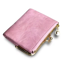 Womens Wallet Small Bifold Rfid Ladies Mini Vintage Coin Purse With Zipper an...