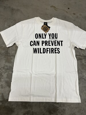 NWT Filson Smokey The Bear Only You Can Prevent Wildfires Mens Limited