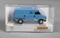 "Brekina 34925 (H0,1:87) Peugeot J5 Kasten \"Edf\" Hellblau, 1982 (F) - Neu!"