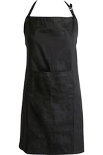 Design Imports Plus Size Chef Apron Black