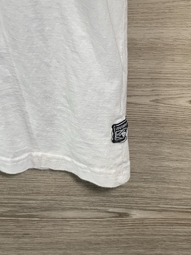 Southpole Mens Graphic T Shirt Tiger Y2K NWT 4XB Classic Grunge White - Picture 6 of 8