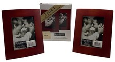 Holson Burnes Picture Frame Pair 3.5 x 5 Dark...