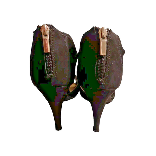 Madeline Stuart Women's Jaelyn Heels Soft Black Open Toe Shoes Size 9.5M - Picture 6 of 10