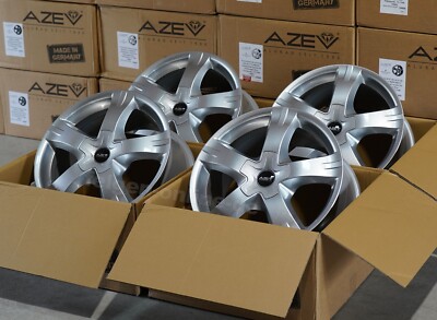AZEV R Silber 4 Felgen 18 Zoll VW T5 Bus Multivan California Transporter mit ABE