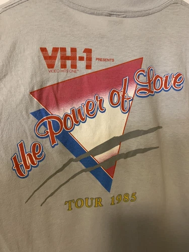 Air Supply The Power Of Love Tour Music Concert Sz 1980s vintage concert t-shirt, vintage, single stitch, B+ condition