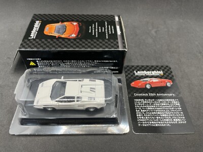 Kyosho 1/64 Lamborghini 4 countach 25th Anniversary white