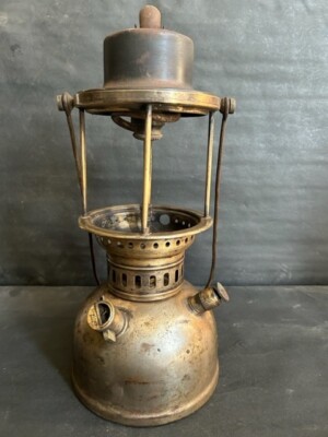 Ancienne lampe lanterne à pression au kérosène Prabhat No.426 500 C.p vintage à collectionner - France