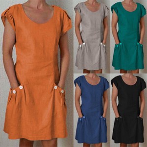 orange sundress plus size