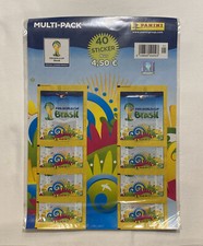 Panini 2014 Brasil Brazylia Mistrzostwa Świata Multi Pack 8 pakietów naklejek EDYCJA NIEMIECKA