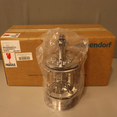 Eppendorf BioFlo 320 Glass Vessel Bioreactor 1L SS Dished Bottom M1379-1001