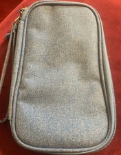 Light Blue Electronic Organizer Travel Case NWOT