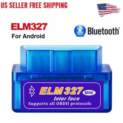 ELM327 V2.1 ODB2 ODB-II Wireless Bluetooth Car Auto Diagnostic Scan Scanner
