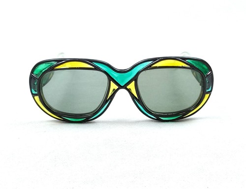 DE SOL MICHELLE BRVERT años 50 DE COLECCIÓN FRANCESAS OVALADAS COLORIDAS HECHAS A MANO DE NUEVO | eBay