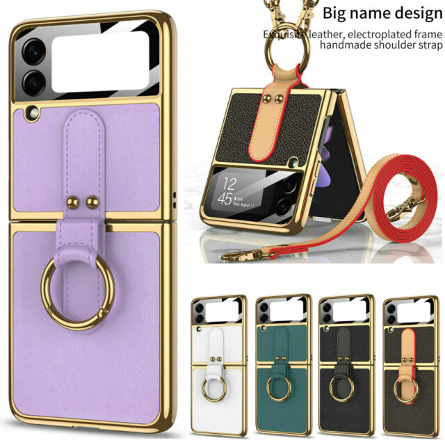 Pour Samsung Galaxy Z Flip 3 5G Slim Plating Antichoc Bandoulière Housse Etui Pour Samsung Galaxy Z Flip 3 5G Slim Plating Antichoc Bandoulière Housse Etui
