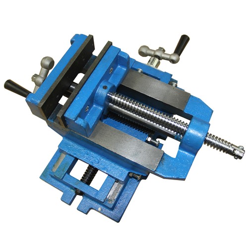 HFS(R) 2 Way 4" Drill Press X-Y Compound Vise Cross Slide Mill - Picture 3 of 7