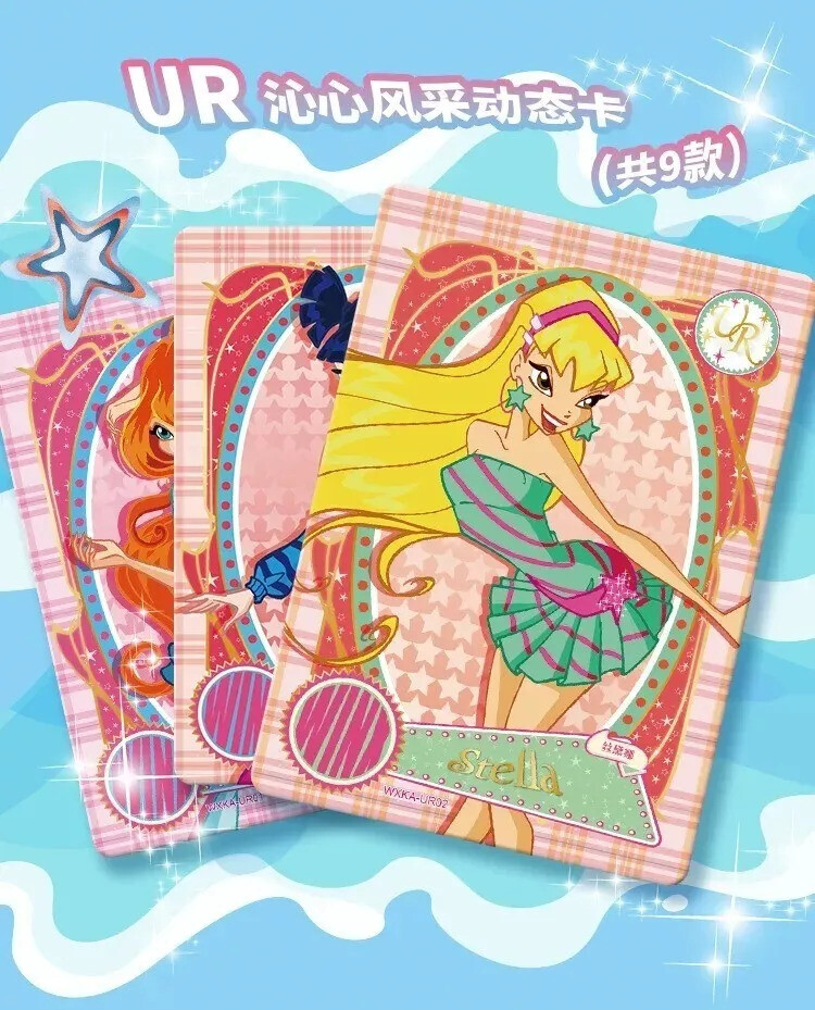 Winx Club Fairy Spirit Wonderland Card Anime Collection