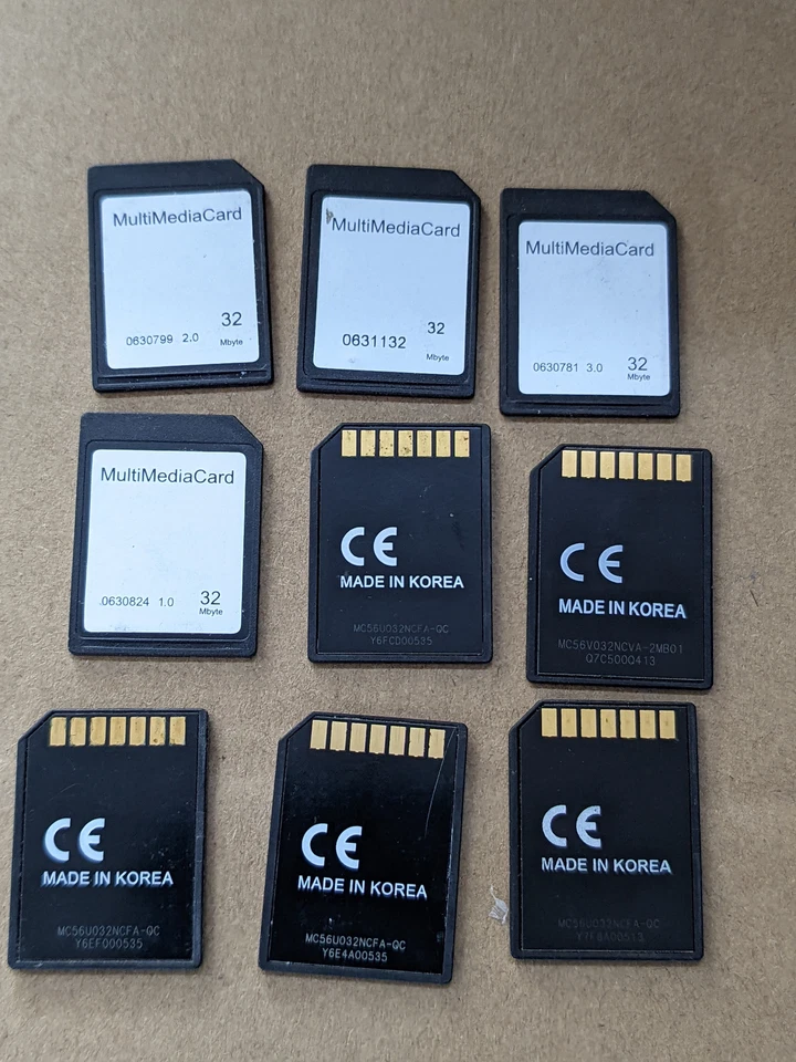 32MB MMC MultiMedia Memory Card MultiMediaCard 7 Pins - Image 2 of 2