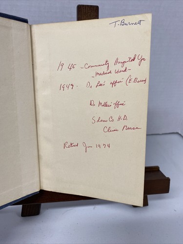 Illustrated Pocket Medical Dictionary Second Edition Blakiston's 1960 Hardcover - Picture 5 of 12