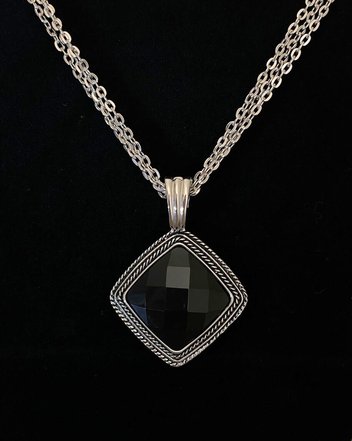 Premier Designs Reversible Statement Pendant Neck… - image 2