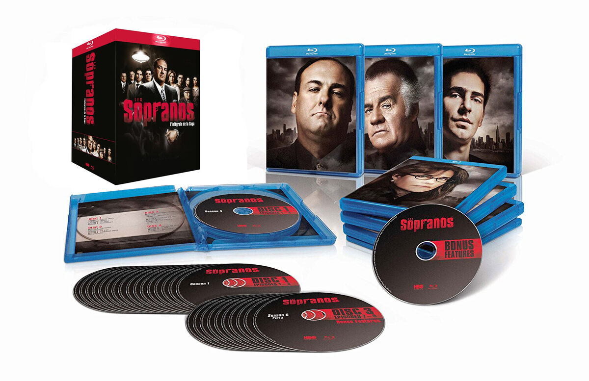 The Sopranos:Complete Series(Blu-ray,Region Free,French Box The Sopranos:Complete Series(Blu-ray,Region Free,French Box