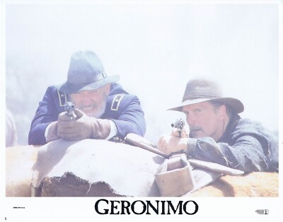 GERONIMO Original Lobby Card 5 Wes Studi Gene Hackman Matt Damon Jason Patric